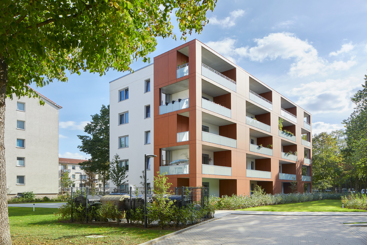 Großzügige Balkone
