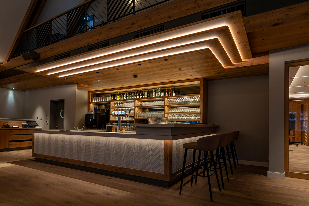 Bar in der Festscheune