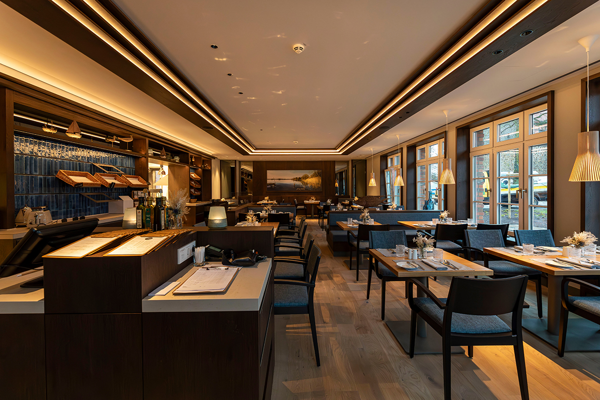 Interior des Restaurant "Pauls"